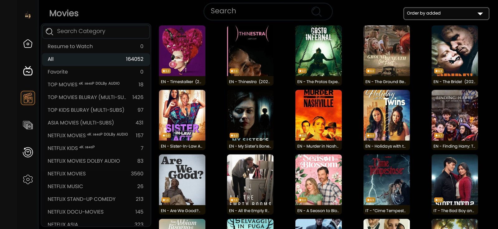 120.000 Filme und On-Demand Bibliothek auf Smart Box